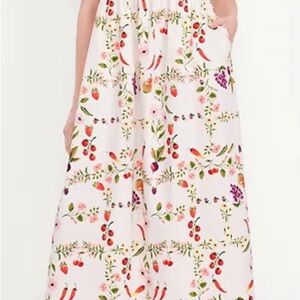 Old Navy White Floral Garden Dress